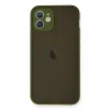 İphone 12 Mini Kılıf Montreal Silikon Kapak - Açık Yeşil