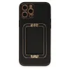 İphone 12 Pro Kılıf Coco Elit Kapak - Siyah