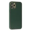 iPhone 12 Pro Kılıf Coco Karbon Silikon - Yeşil