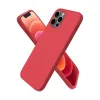 İphone 12 Pro Kılıf First Silikon - Kırmızı