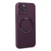 İphone 12 Pro Kılıf Jack Magneticsafe Lens Silikon - Mürdüm