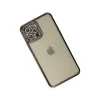 İphone 12 Pro Kılıf Joke Taşlı Silikon - Siyah