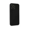 İphone 12 Pro Kılıf Lansman Glass Kapak - Siyah