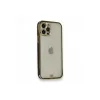 iPhone 12 Pro Kılıf Liva Taşlı Silikon - Siyah