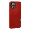 İphone 12 Pro Kılıf Loop Deri Silikon - Kırmızı