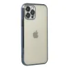 İphone 12 Pro Kılıf Razer Lensli Silikon - Lacivert