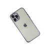 İphone 12 Pro Kılıf Razer Lensli Silikon - Mor