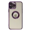 İphone 12 Pro Kılıf Slot Silikon - Mor