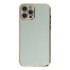 iPhone 12 Pro Kılıf Volet Silikon - Açık Yeşil