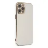 iPhone 12 Pro Kılıf Volet Silikon - Beyaz