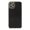 iPhone 12 Pro Kılıf Volet Silikon - Siyah