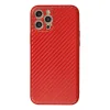 İphone 12 Pro Max Kılıf Coco Karbon Silikon - Kırmızı