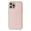 iPhone 12 Pro Max Kılıf Coco Karbon Silikon - Pembe