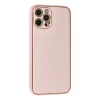 iPhone 12 Pro Max Kılıf Coco Karbon Silikon - Pembe