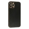 iPhone 12 Pro Max Kılıf Coco Karbon Silikon - Siyah