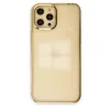 İphone 12 Pro Max Kılıf Element Silikon - Gold