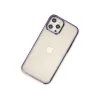 İphone 12 Pro Max Kılıf Element Silikon - Mor