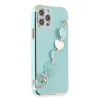 İphone 12 Pro Max Kılıf Esila Silikon - Su Yeşili