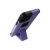 İphone 12 Pro Max Kılıf Mega Standlı Silikon - Lila