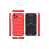 İphone 12 Pro Max Kılıf Optimum Silikon - Kırmızı