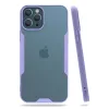 İphone 12 Pro Max Kılıf Platin Silikon - Lila