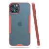 İphone 12 Pro Max Kılıf Platin Silikon - Pembe