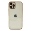 iPhone 12 Pro Max Kılıf Razer Lensli Silikon - Gold