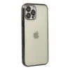 iPhone 12 Pro Max Kılıf Razer Lensli Silikon - Siyah