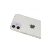 İphone 12 Rainbow Kamera Lens Koruma Cam - Mor