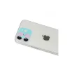 İphone 12 Rainbow Kamera Lens Koruma Cam - Mor