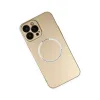 İphone 13 Pro Kılıf Jack Magneticsafe Lens Silikon - Gold