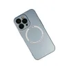 İphone 13 Pro Kılıf Jack Magneticsafe Lens Silikon - Sierra Blue