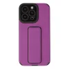 İphone 13 Pro Kılıf Mega Standlı Silikon - Mor