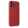 İphone 13 Pro Kılıf Nano İçi Kadife Silikon - Kiremit