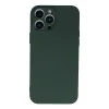 İphone 13 Pro Kılıf Nano İçi Kadife Silikon - Koyu Yeşil