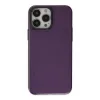 İphone 13 Pro Max Kılıf Anka Pc Sert Metal Kapak - Mor