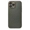 İphone 13 Pro Max Kılıf Coco Karbon Silikon - Füme