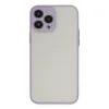 İphone 13 Pro Max Kılıf Montreal Silikon Kapak - Mor