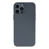 İphone 13 Pro Max Kılıf Nano İçi Kadife Silikon - Gri