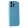 İphone 13 Pro Max Kılıf Nano İçi Kadife Silikon - Mavi