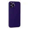 İphone 13 Pro Max Kılıf Nano İçi Kadife Silikon - Mor
