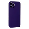 İphone 13 Pro Max Kılıf Nano İçi Kadife Silikon - Mor