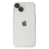 iPhone 14 Kılıf Luko Lens Silikon - Siyah