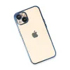 iPhone 14 Kılıf Razer Lensli Silikon - Açık Mavi