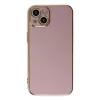 İphone 14 Kılıf Volet Silikon - Mor