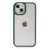 iPhone 14 Plus Kılıf Dora Kapak - Haki Yeşil