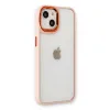 iPhone 14 Plus Kılıf Dora Kapak - Pudra