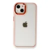 iPhone 14 Plus Kılıf Dora Kapak - Pudra