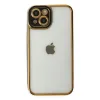 İphone 14 Plus Kılıf Liva Lens Silikon - Siyah