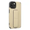 iPhone 14 Plus Kılıf Mega Standlı Silikon - Gold